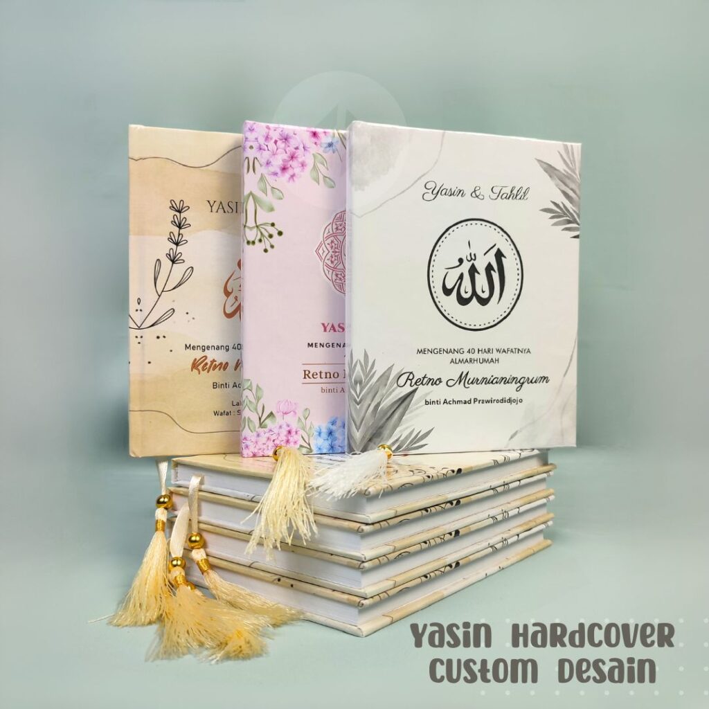 yasin hardcover custom desain